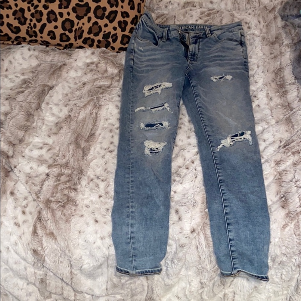 American eagle high rise skinny jeans